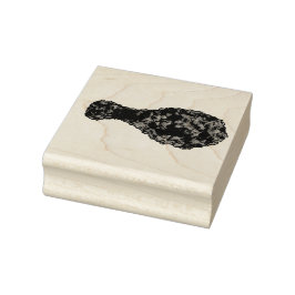 Fried Chicken Leg Picnic Soul Food Drumstick Stämpel