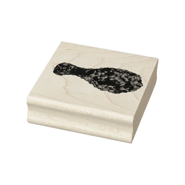 Fried Chicken Leg Picnic Soul Food Drumstick Stämpel (Stämpel)