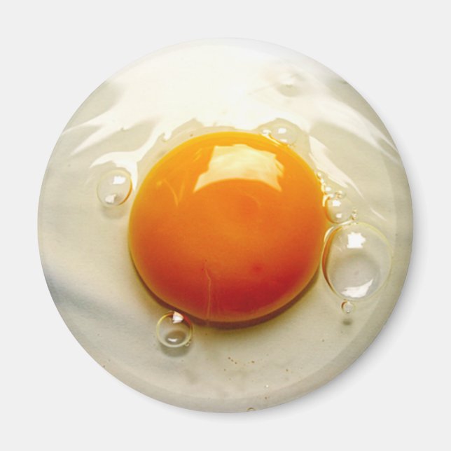 Fried Egg Sunny side up Photo Magnet (Framsidan)