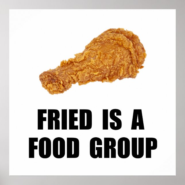 Fried Food Group Poster (Framsidan)