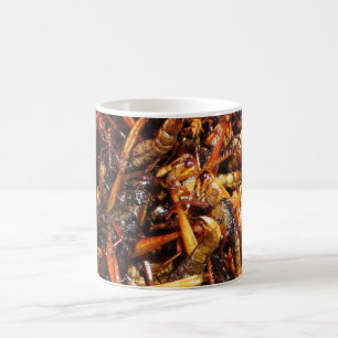 Fried Grashopper (Takkataen Thot), asiatisk mat Magisk Mugg
