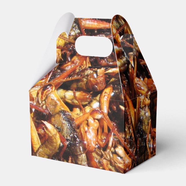 Fried Grashopper (Takkataen Thot), asiatisk mat Presentaskar (Framsidan Sidan)