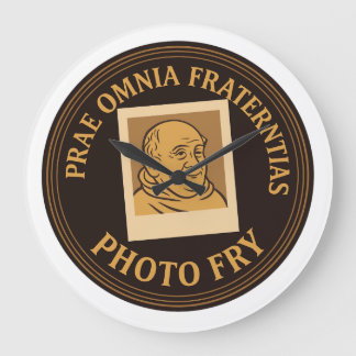 Fried Large Wall Clock Stor Klocka