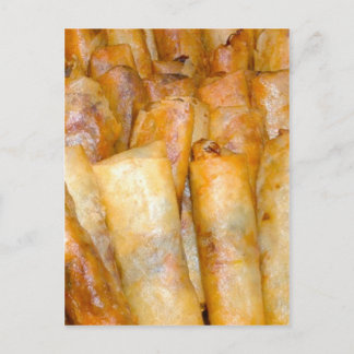 fried Lumpia Vykort