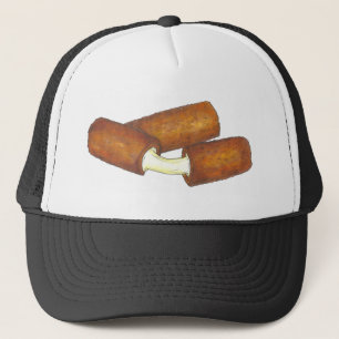 Fried Mozzarella Sticks Cheese Junk Food Foodie Truckerkeps