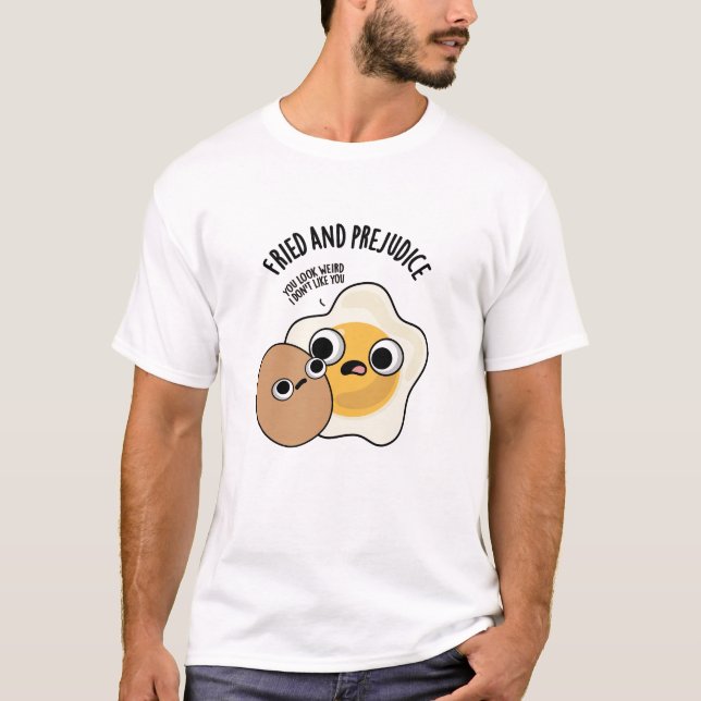 Fried och fördomsfri lejt t shirt (Framsida)