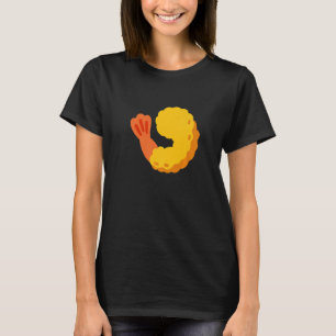 Fried räka Shrimp Tempura Prawn Costume T Shirt