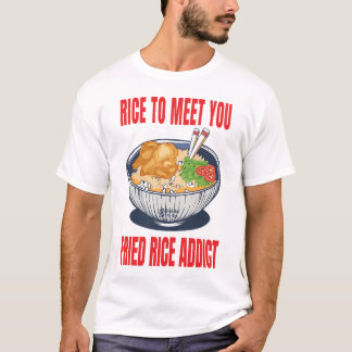 Fried Ris Addict Manar White T Shirt