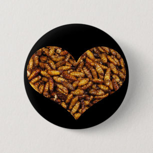 Fried Silke Mask Heart Knapp