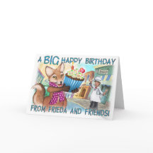 Frieda Svan Birthday Card