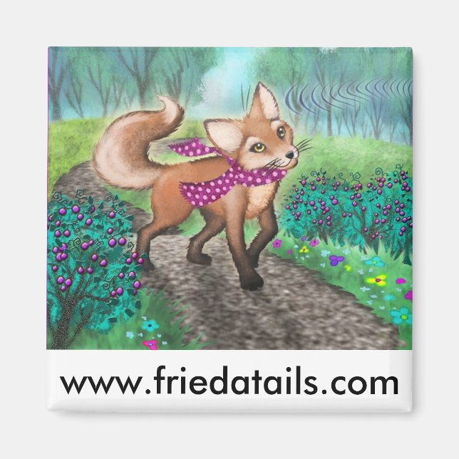 Frieda Svan magnet (Framsidan)