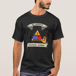 Friedberg Tyskland var maten Sten på Ray Barr T Shirt