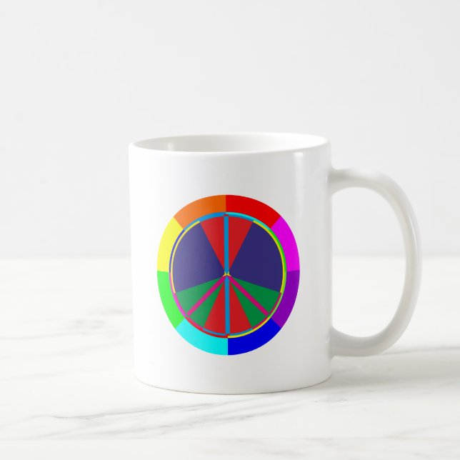 Friedenssymbol peace symbol kaffemugg (Höger)