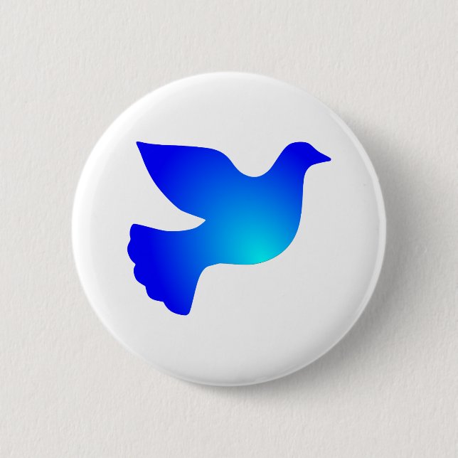 Friedenstaube peace dove knapp (Framsida)