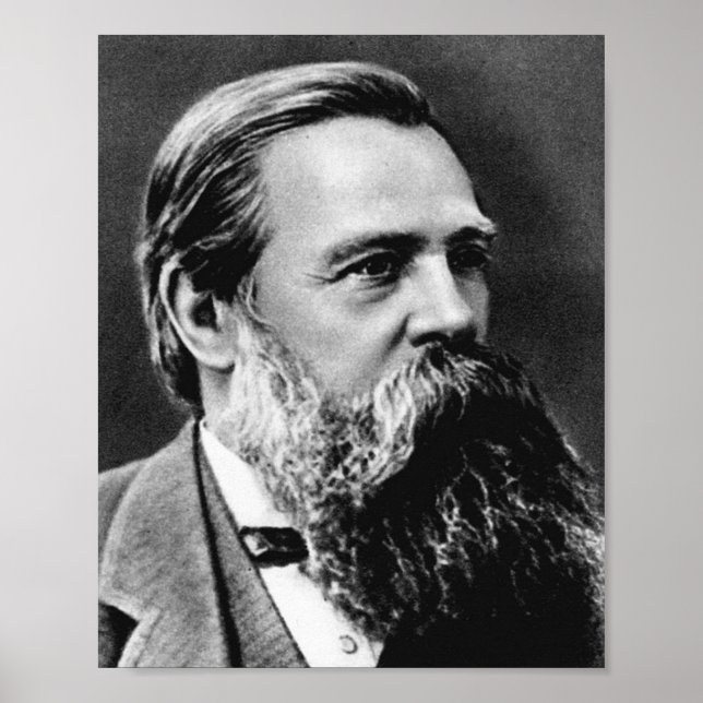 Friedrich Engels Poster (Framsidan)