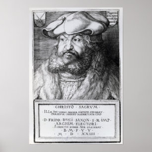 Friedrich III, Sachsens väljare Poster