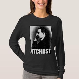 Friedrich Nietzsche Antichrist Ntchrst Funny Meme T Shirt