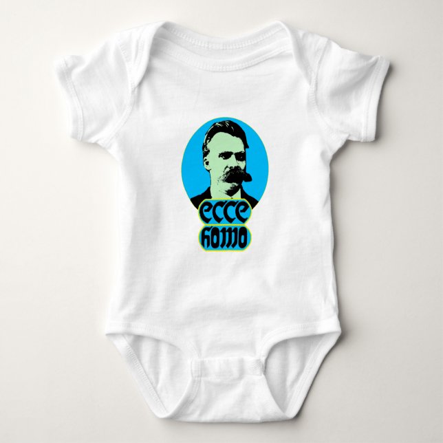 Friedrich Nietzsche-Ecce Homo Tee (Framsida)