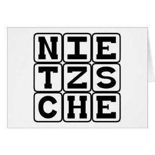 Friedrich Nietzsche, Filosof Hälsningskort
