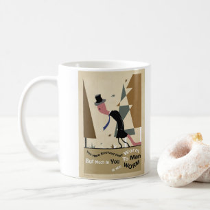Friedrich Nietzsche filosofi Kaffemugg