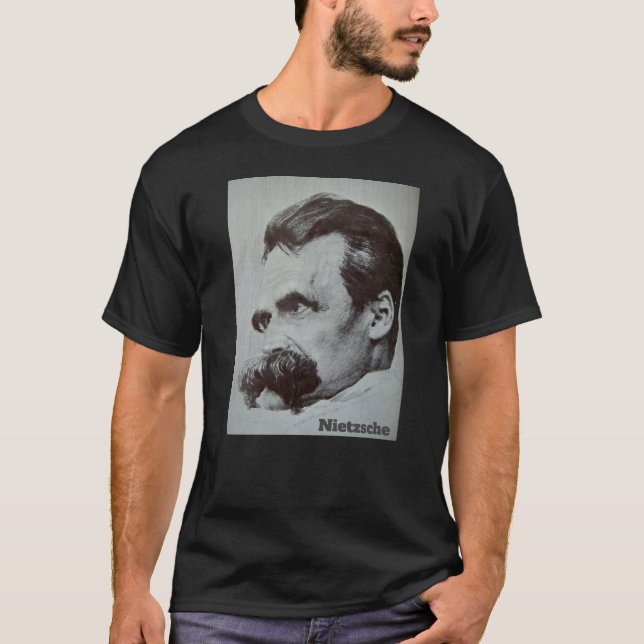 Friedrich Nietzsche (från Hans Olde) T Shirt (Framsida)
