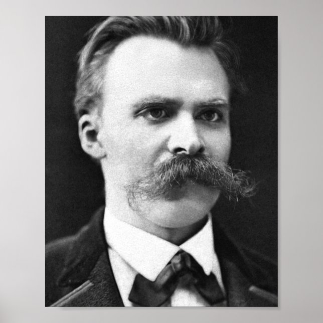 Friedrich Nietzsche Poster (Framsidan)