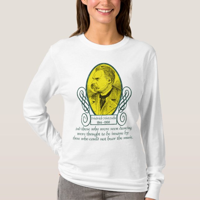 Friedrich Nietzsche T Shirt (Framsida)