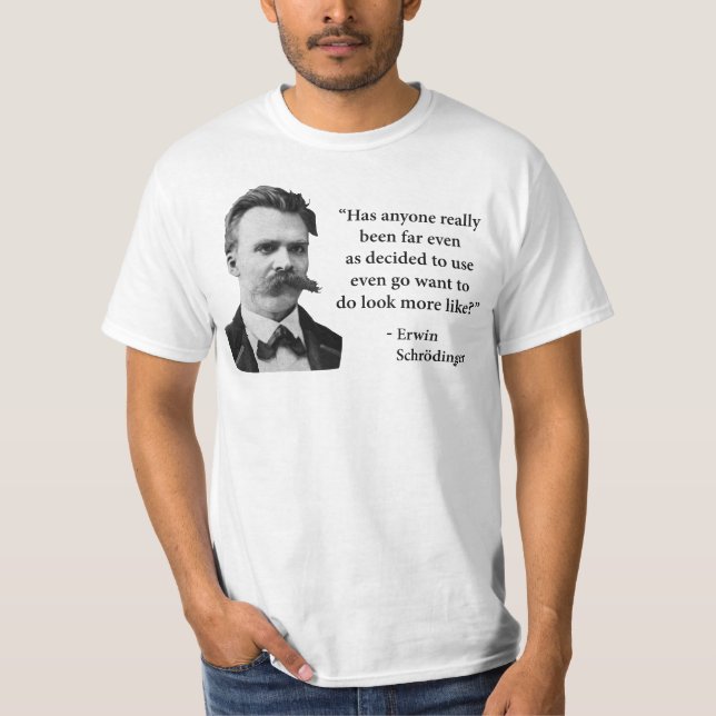 Friedrich Nietzsche trollcitationstecken Tee (Framsida)