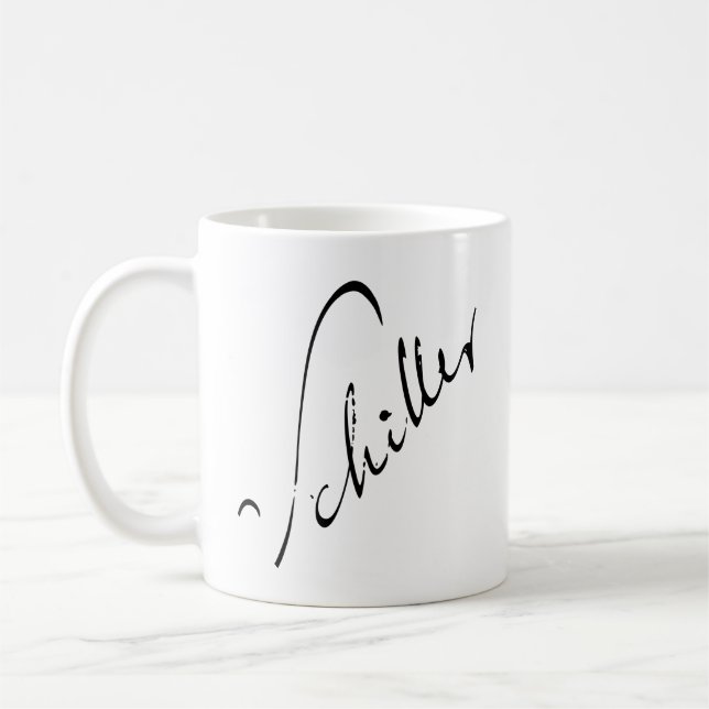 Friedrich Schiller Coffee Mugg (Vänster)