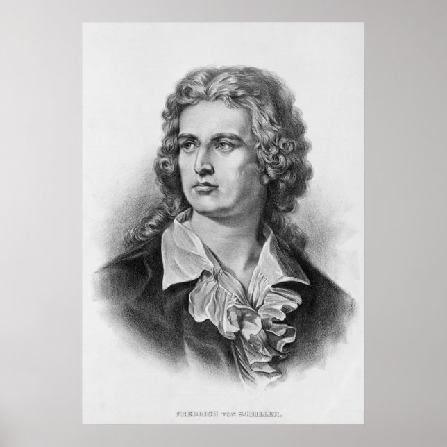 Friedrich Schiller Poster (Framsidan)
