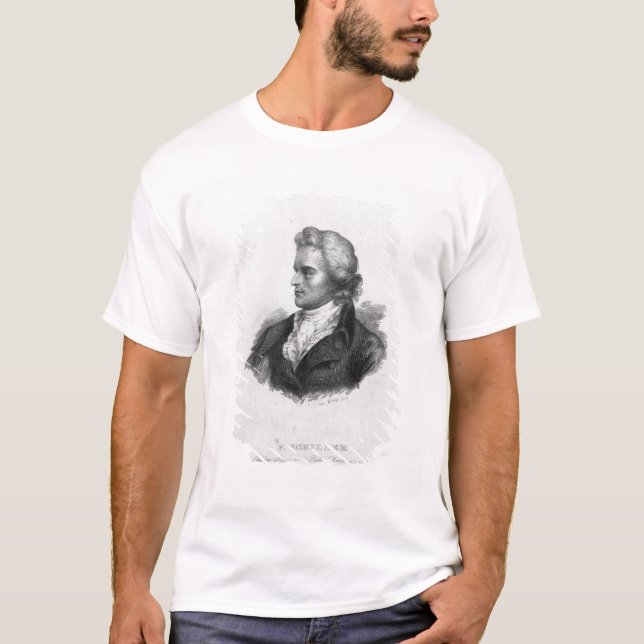 Friedrich Schiller T-shirt (Framsida)