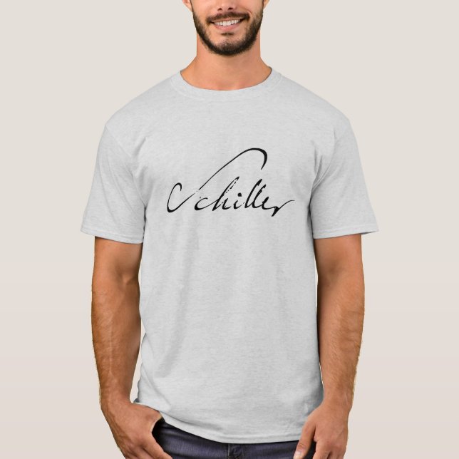 Friedrich Schiller T-Shirt (Framsida)