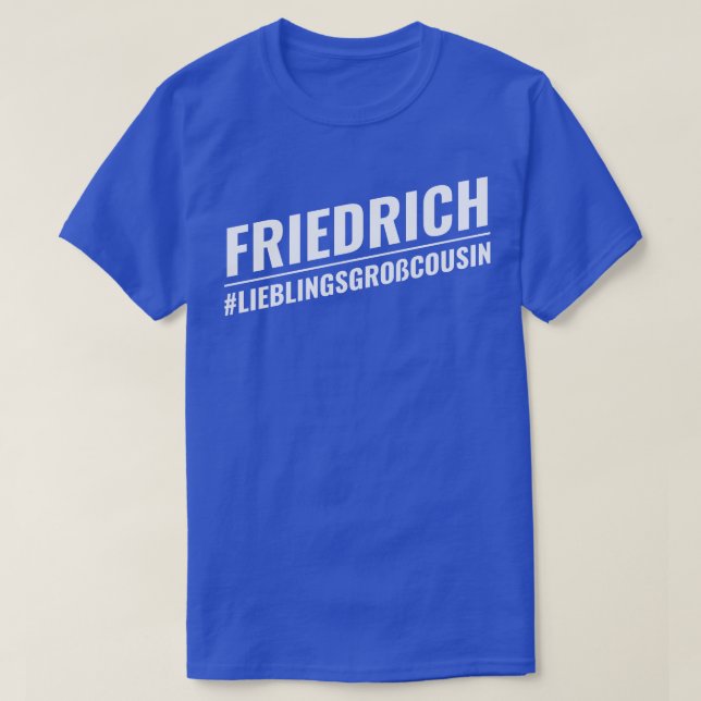 Friedrich T Shirt (Design framsida)