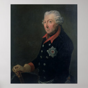 Friedrich the Underbar Wearing the Uniform Poster