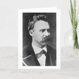 Friedrich Wilhelm Nietzsche (1844-1900) 1873 (b/w) Kort