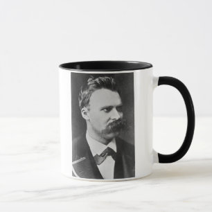 Friedrich Wilhelm Nietzsche (1844-1900) 1873 (b/w Mugg