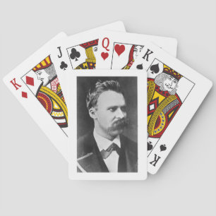 Friedrich Wilhelm Nietzsche (1844-1900) 1873 (b/w Spelkort