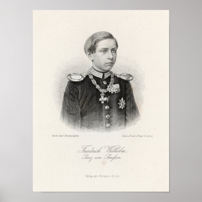 Friedrich Wilhelm, Prinz von Preussen Poster (Framsidan)