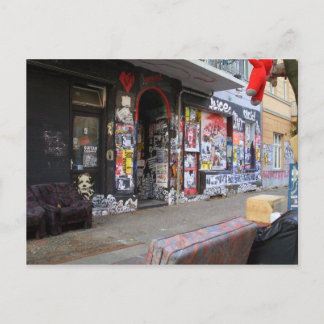 Friedrichshain Berlin Hausbesetzer - Squatters Vykort