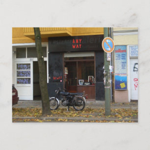 Friedrichshain Berlin Szene Vykort