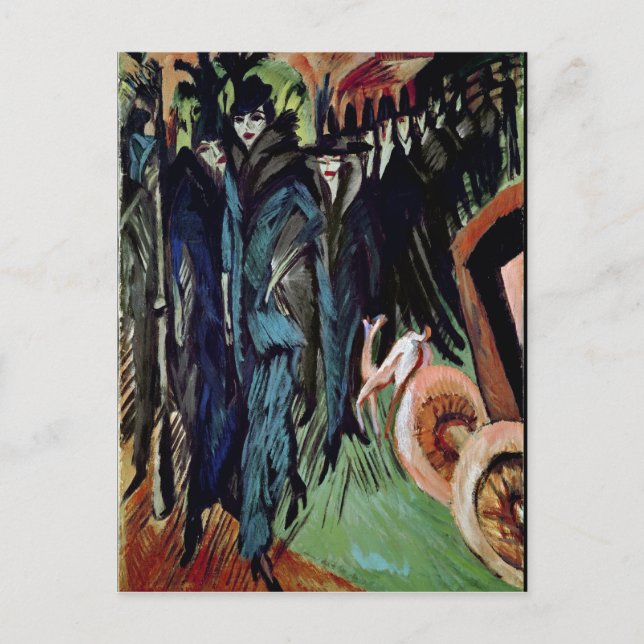 Friedrichstrasse 1914 vykort (Framsida)