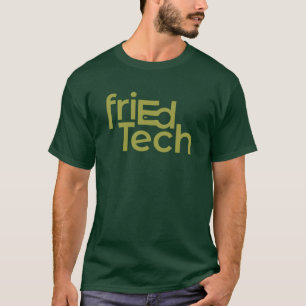 friEdTech-Officiell Logotyp i Avocado-Grönten T Shirt
