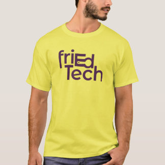 friEdTech-Officiell Logotyp i Lila T Shirt