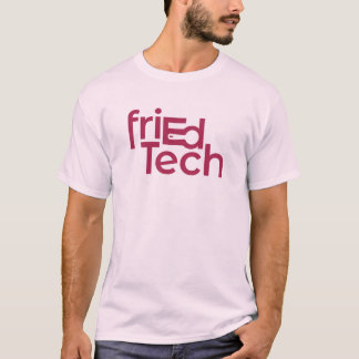 friEdTech-Officiell Logotyp i Raspberry T-Shirt