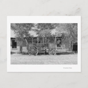 Frieght Wagon Scene Vykort