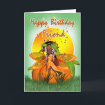 Friend Birthday Card - African American Kort<br><div class="desc">Friend Birthday Card - African American</div>