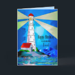 Friend Birthday fyr Beacon Light for Sea for Sea Kort<br><div class="desc">För Friend Se andra kategorier med samma/liknande bilder för födelsedagar och andra uttryck.</div>