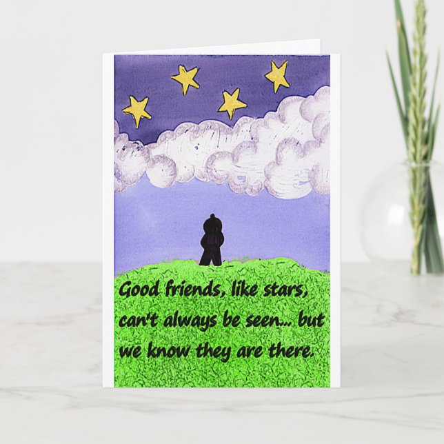 FRIEND-BIRTHDAY KORT (Framsida)