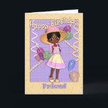 Friend Birthday Kort<br><div class="desc">Friend Birthday</div>