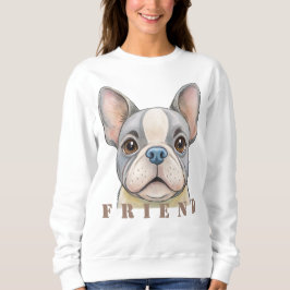 Friend Bulldog T Shirt